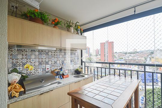 Sacada de apartamento à venda com 2 quartos, 55m² em Centro, São Bernardo do Campo