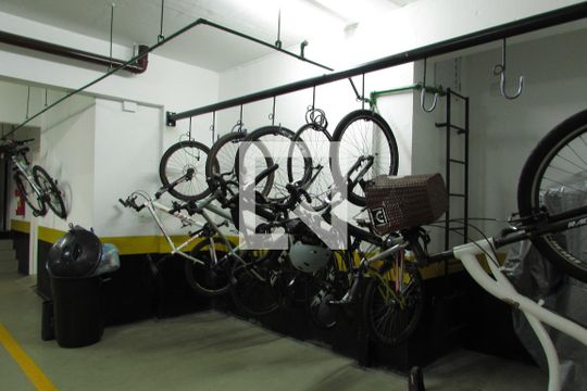 Área comum - Bicicletário de kitnet/studio para alugar com 1 quarto, 37m² em Vila Gomes, São Paulo
