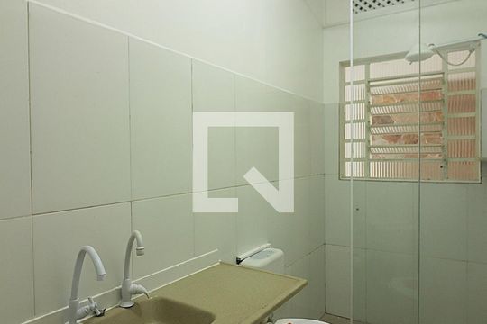 Banheiro Social de casa para alugar com 1 quarto, 59m² em Suísso, São Bernardo do Campo