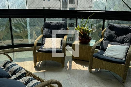 varanda de apartamento à venda com 4 quartos, 288m² em Panamby, São Paulo