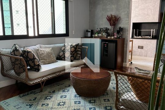 Sala de apartamento à venda com 4 quartos, 288m² em Panamby, São Paulo