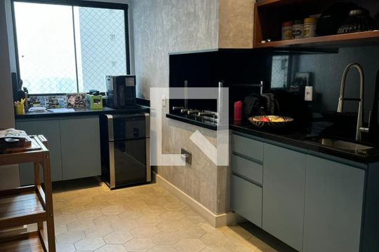 Cozinha de apartamento à venda com 4 quartos, 288m² em Panamby, São Paulo