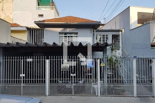 Fachada Com PLACA de casa à venda com 2 quartos, 145m² em Tucuruvi, São Paulo