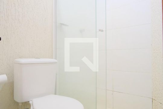 Banheiro de apartamento à venda com 1 quarto, 27m² em Chácara Santo Antônio (zona Leste), São Paulo