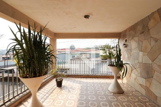 Varanda da Sala de casa para alugar com 3 quartos, 380m² em Vila Aurora (zona Norte), São Paulo