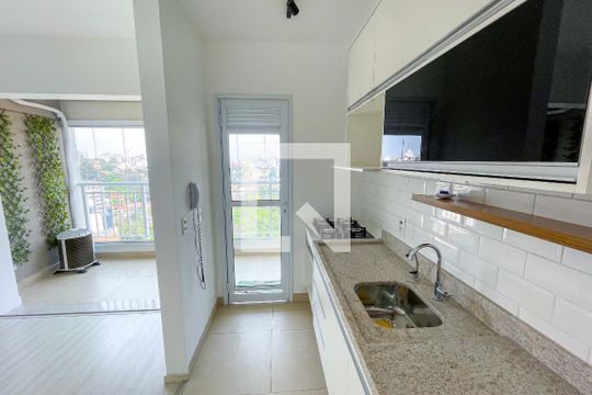 Cozinha de apartamento à venda com 1 quarto, 39m² em Sumarezinho, São Paulo