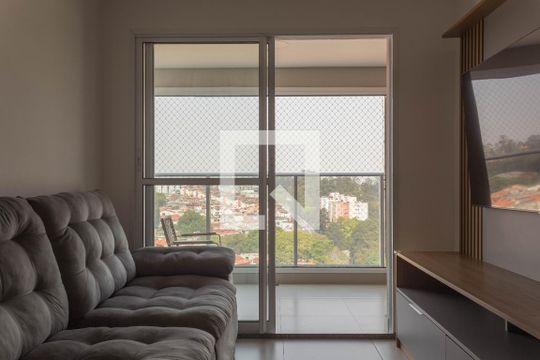 Sala de apartamento para alugar com 2 quartos, 57m² em Jardim Valdibia, São Bernardo do Campo