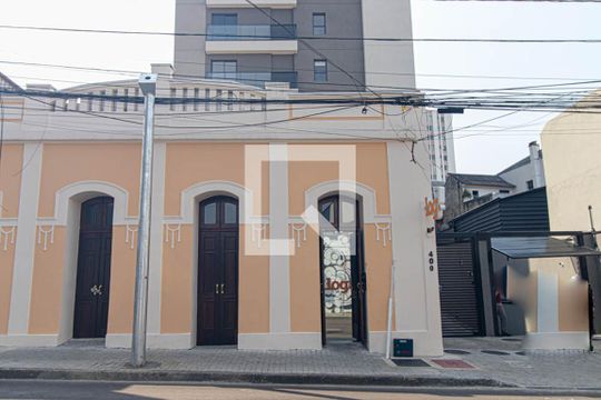 Fachada do Condominio de kitnet/studio para alugar com 1 quarto, 22m² em Centro, Curitiba
