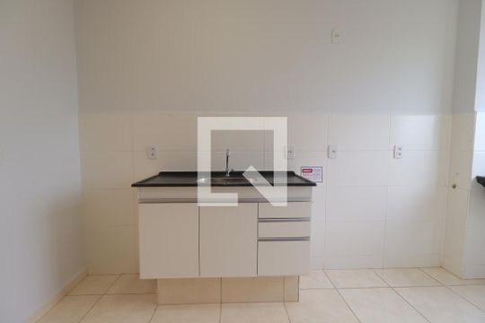 Cozinha de apartamento para alugar com 2 quartos, 43m² em Valentina Figueiredo, Ribeirão Preto