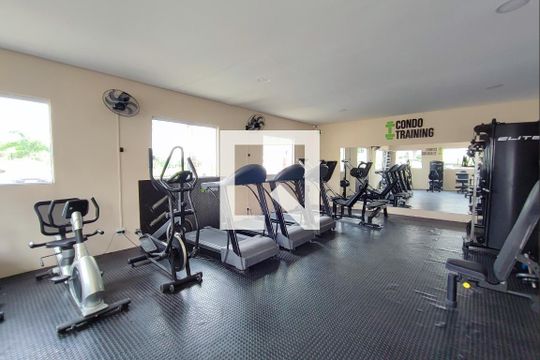 Área comum - Academia de apartamento para alugar com 2 quartos, 48m² em Jardim Anton Von Zuben, Campinas
