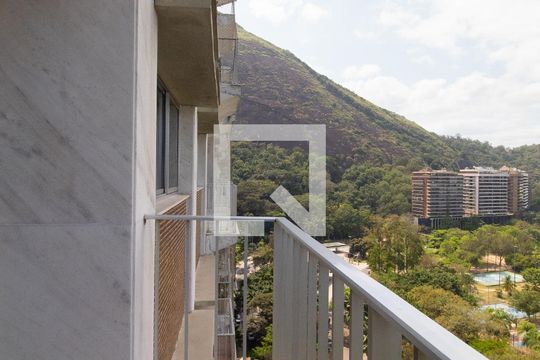 Varanda da Sala de apartamento à venda com 2 quartos, 110m² em Lagoa, Rio de Janeiro