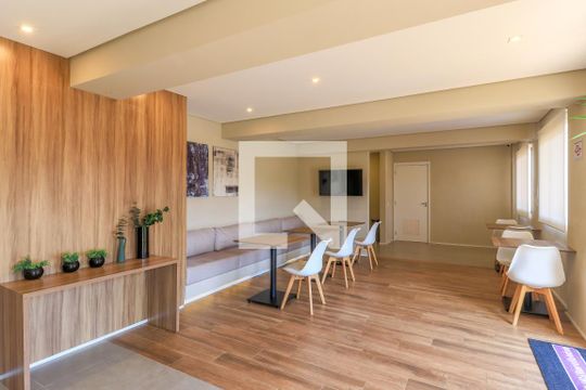 Área comum - Salão de festas de apartamento à venda com 1 quarto, 32m² em Vila das Belezas, São Paulo