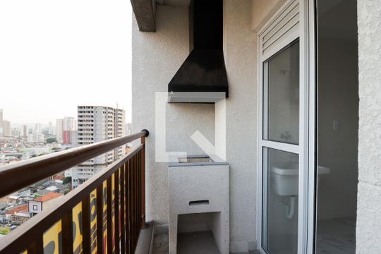 Varanda Gourmet de apartamento à venda com 2 quartos, 50m² em Parada Inglesa, São Paulo