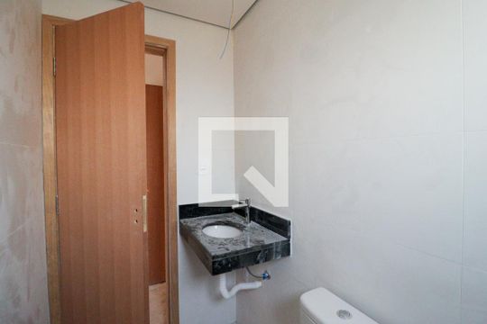 Banheiro da Suíte de apartamento à venda com 2 quartos, 63m² em Parada Inglesa, São Paulo