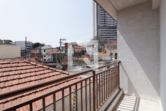 Varanda do Quarto 2 de apartamento à venda com 2 quartos, 49m² em Parada Inglesa, São Paulo