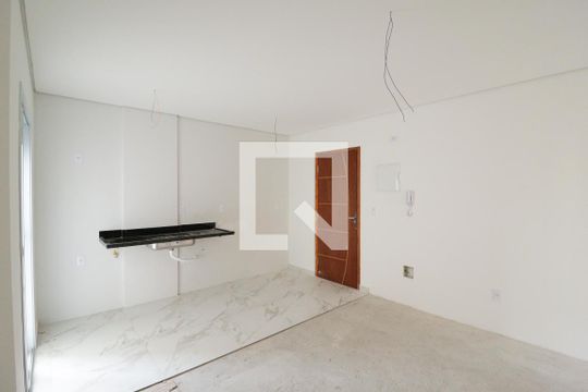 Sala/Cozinha de apartamento à venda com 2 quartos, 44m² em Parada Inglesa, São Paulo