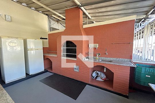 Área comum - Churrasqueira de apartamento à venda com 2 quartos, 66m² em Lins de Vasconcelos, Rio de Janeiro