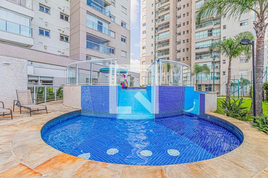 Área comum - Piscina de apartamento à venda com 3 quartos, 115m² em Jardim, Santo André