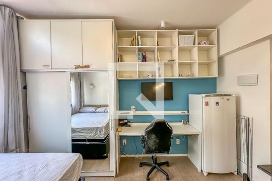Studio de kitnet/studio para alugar com 1 quarto, 25m² em Centro, Rio de Janeiro