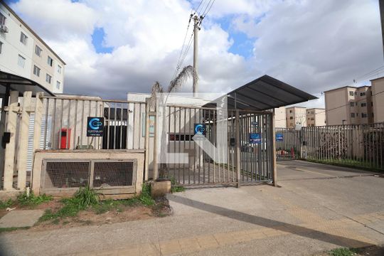 Fachada e portaria de apartamento para alugar com 1 quarto, 42m² em Rio Branco, Canoas