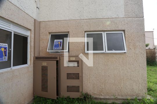 Placa de apartamento para alugar com 1 quarto, 42m² em Rio Branco, Canoas