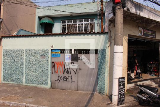 Fachada  de casa para alugar com 1 quarto, 50m² em Vila Mendes, São Paulo