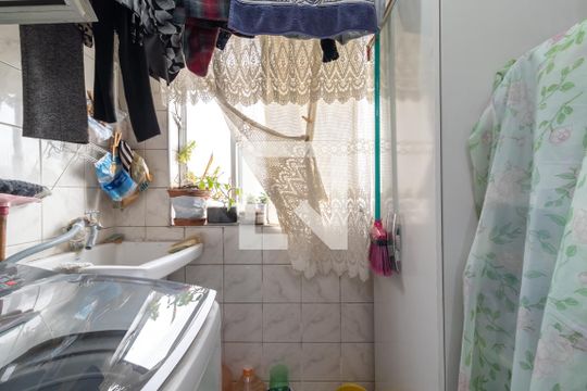 Área de Serviço de apartamento à venda com 2 quartos, 62m² em Lauzane Paulista, São Paulo