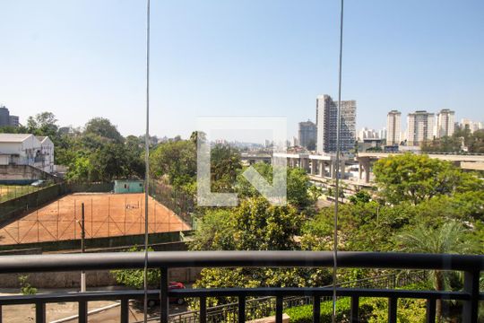 Varanda Gourmet - Vista de apartamento à venda com 3 quartos, 101m² em Jardim Aeroporto, São Paulo