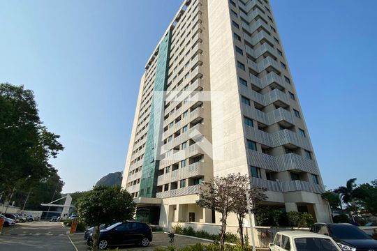 Fachada de apartamento para alugar com 1 quarto, 32m² em Jacarepaguá, Rio de Janeiro