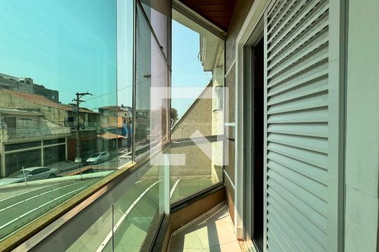 Sacada Suíte de casa para alugar com 3 quartos, 152m² em Vila Alto de Santo Andre, Santo André