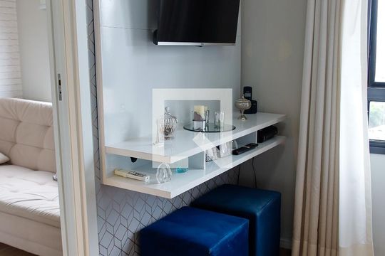 sala de apartamento à venda com 2 quartos, 37m² em Presidente Altino, Osasco