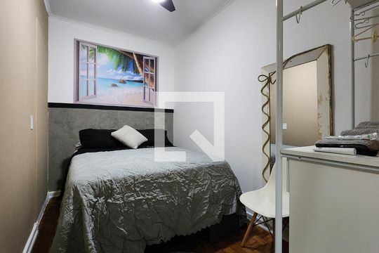 Sala de kitnet/studio para alugar com 1 quarto, 24m² em José Menino, Santos