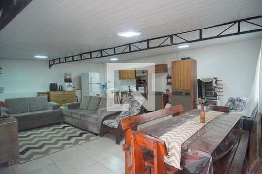 Espaço Gourmet de casa à venda com 3 quartos, 70m² em Primavera, Novo Hamburgo