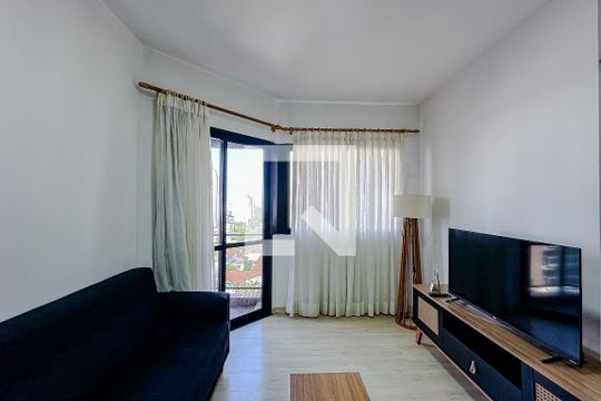 Sala de apartamento para alugar com 1 quarto, 42m² em Vila Mariana, São Paulo