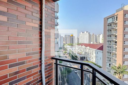 Varanda da Sala de apartamento para alugar com 1 quarto, 42m² em Vila Mariana, São Paulo