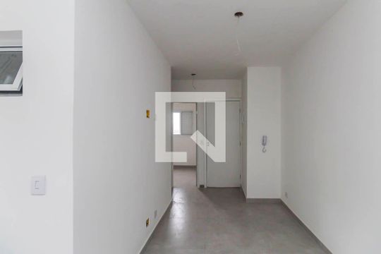 Sala/Cozinha de apartamento à venda com 2 quartos, 48m² em Quinta da Paineira, São Paulo
