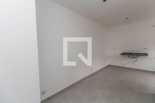 Sala/Cozinha de apartamento à venda com 2 quartos, 48m² em Quinta da Paineira, São Paulo
