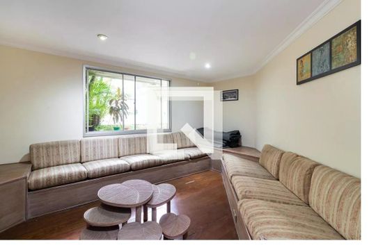 Área comum - Salão de festas de apartamento para alugar com 1 quarto, 35m² em Indianópolis, São Paulo
