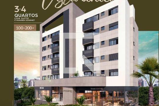 Apartamento à venda com 3 quartos, 183m² em Santa Lúcia, Belo Horizonte