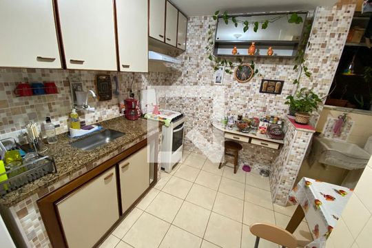 Cozinha de apartamento à venda com 2 quartos, 60m² em Cachambi, Rio de Janeiro