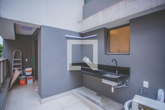 Varanda de apartamento à venda com 1 quarto, 43m² em Vila Clementino, São Paulo