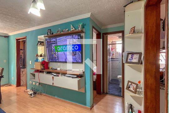 Sala de apartamento à venda com 3 quartos, 59m² em Moinho Velho, São Paulo