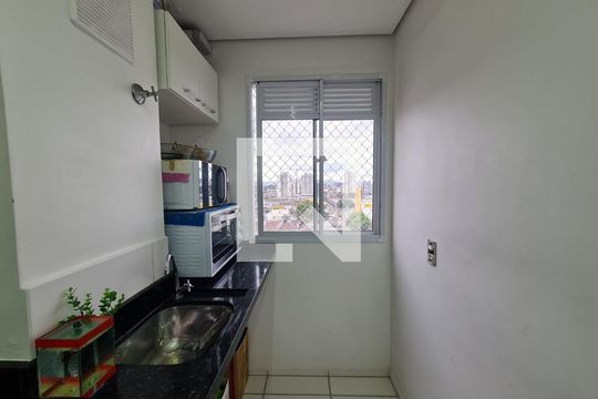 Cozinha e Área de Serviço de apartamento à venda com 2 quartos, 36m² em Vila das Bandeiras, Guarulhos