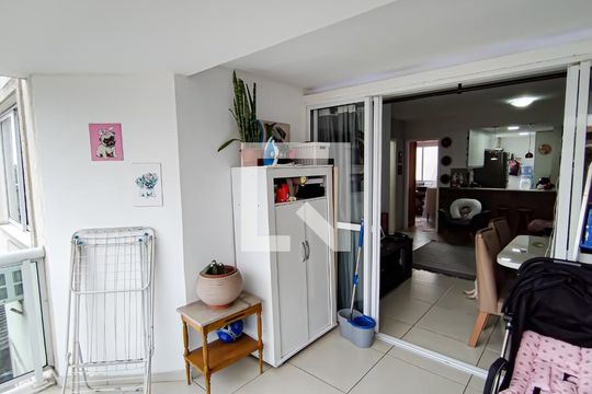 sala - varanda de apartamento à venda com 2 quartos, 65m² em Curicica, Rio de Janeiro