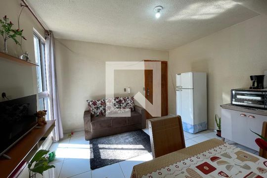 Sala de apartamento à venda com 2 quartos, 46m² em Campina, São Leopoldo