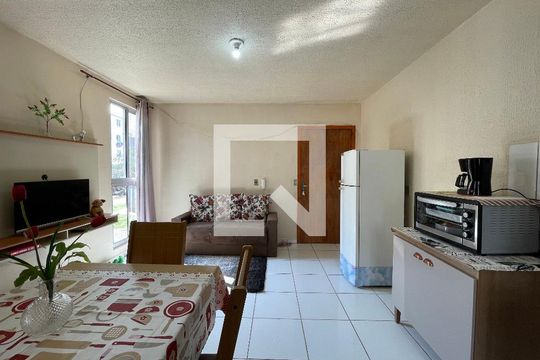 Sala de apartamento à venda com 2 quartos, 46m² em Campina, São Leopoldo