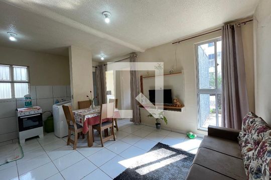 Cozinha de apartamento à venda com 2 quartos, 46m² em Campina, São Leopoldo