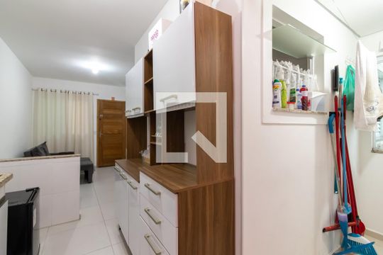 Cozinha de apartamento à venda com 2 quartos, 40m² em Vila Isolina Mazzei, São Paulo