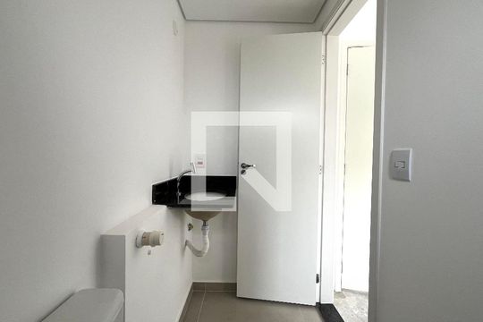 Banheiro da Suíte de apartamento à venda com 1 quarto, 37m² em Bosque da Saúde, São Paulo