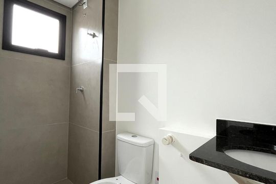 Banheiro da Suíte de apartamento à venda com 1 quarto, 37m² em Bosque da Saúde, São Paulo
